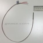 Sensore temperatura PT100 classe A 3 fili 2,5 mm