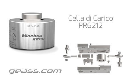 Nuova Cella di carico Minebea Intec PR6212 e kit montaggio geass