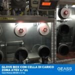 Glove Box con cella di carico zona ATEX 1/21