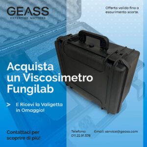 viscosimetri Fungilab promozione valigetta